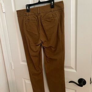 Ladies Brown Chino Pants - Classic Tailored Fit